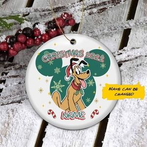 Christmas Ornament Disney Ornament Pluto Ornament Pluto Disney Christmas